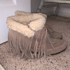 Kookaburra Fringe Ankle boots
